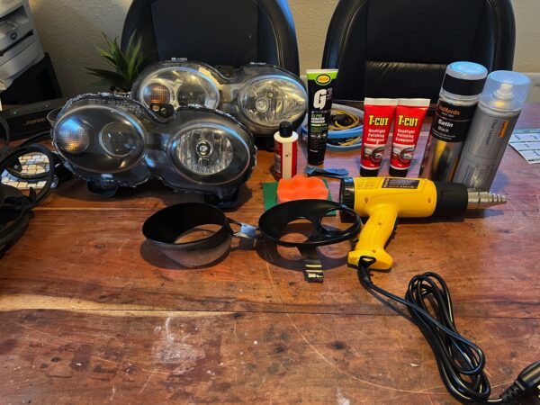 Jaguar X-Type Pair of Refurbished Headlights - Image 2
