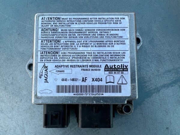 Jaguar X Type Airbag/Restraint control Module/ECU SHORT CIRCUIT