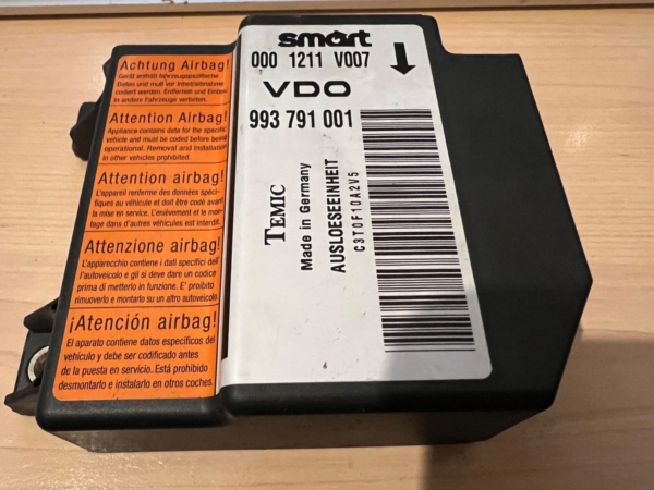 Smart ForTwo 450 Airbag Module BEEN IN CRASH